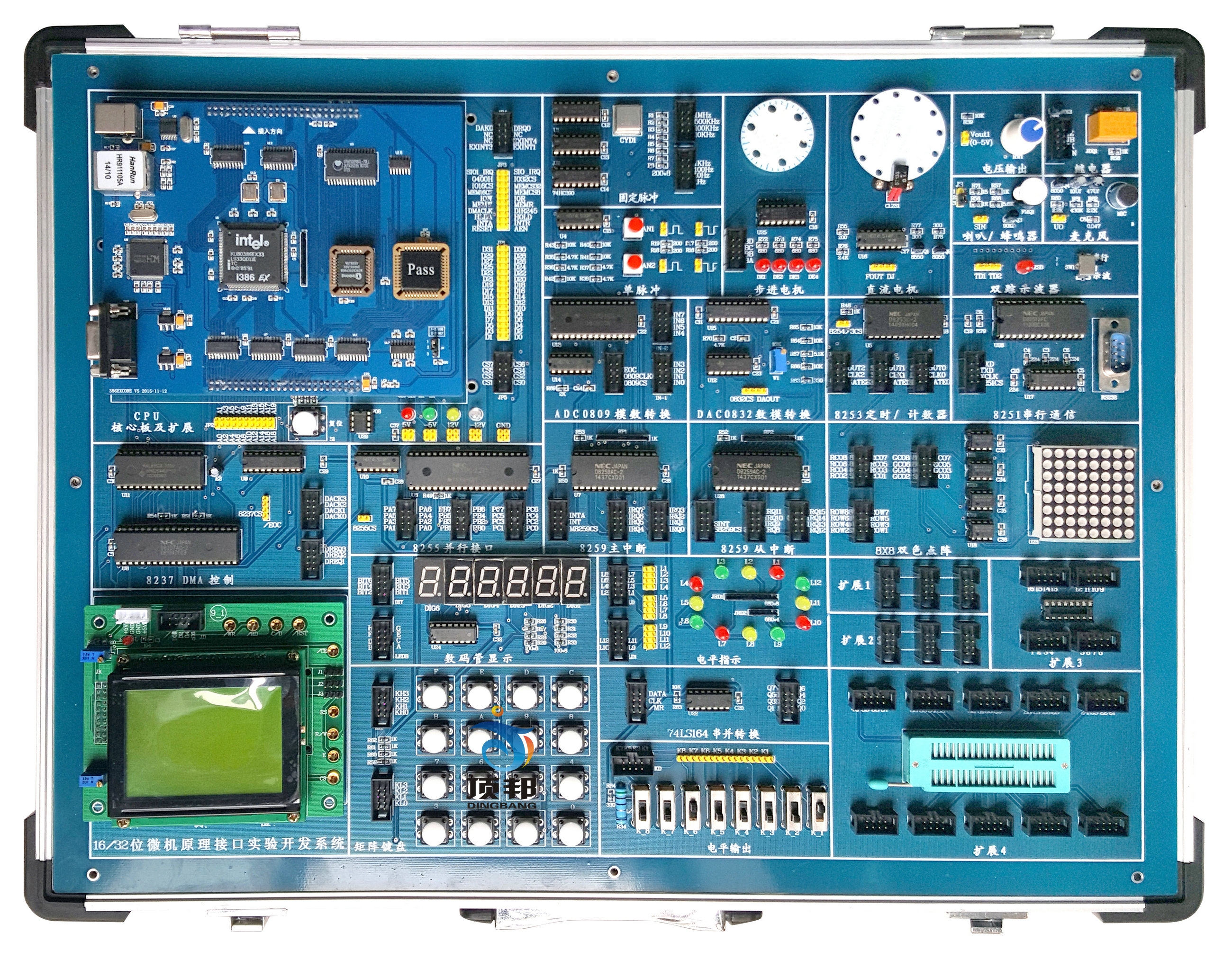 8-32位微機原理接口實驗系統