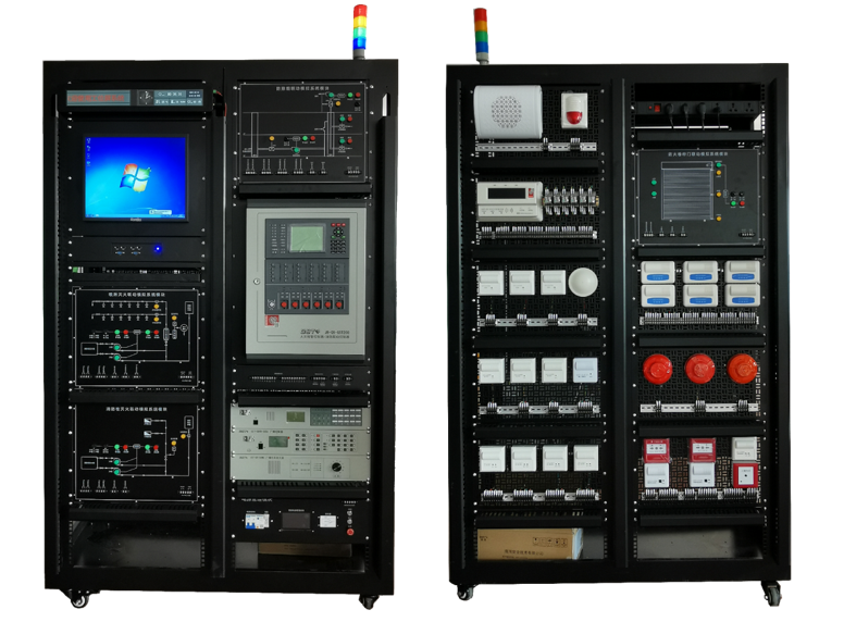 樓宇工程火災報警及聯動系統實訓平臺